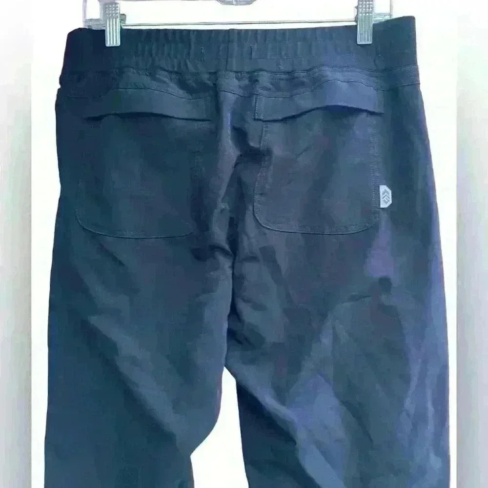 Free Country Athletic Workout Pants Women's Size L Pockets Black